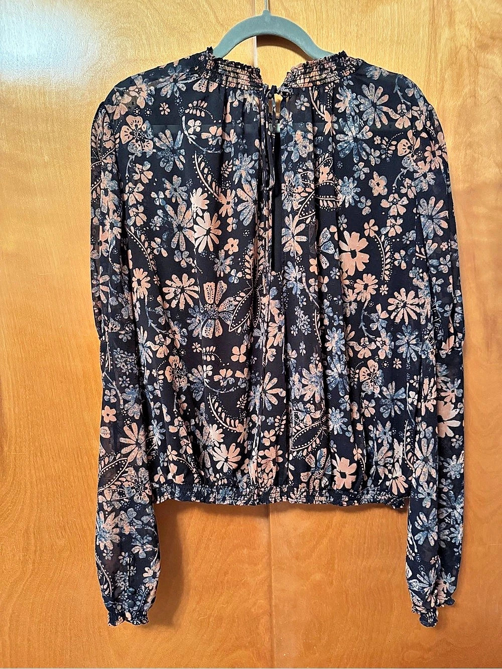 Free People Clarissa Juliet Sleeve Blouse